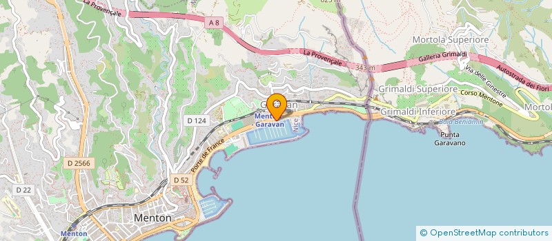 localisation de l'entreprise R BIKE MENTON  MENTON