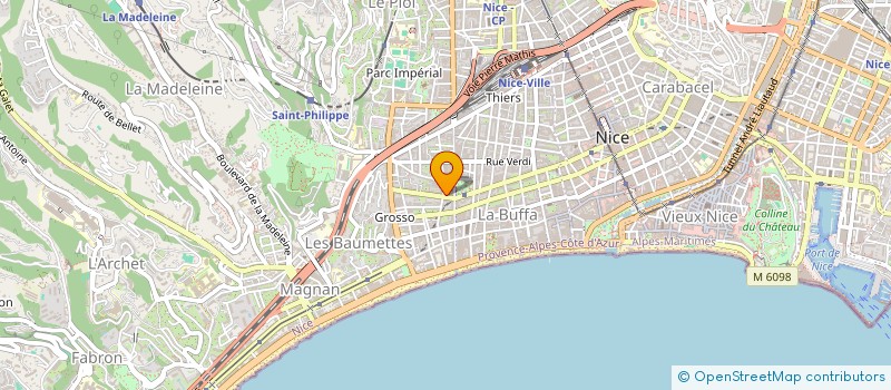 localisation de l'entreprise R-BIM à NICE