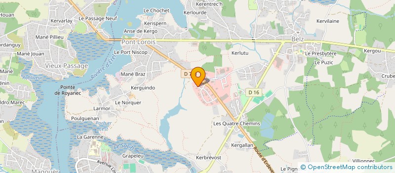 localisation de l'entreprise R-BOX  BELZ