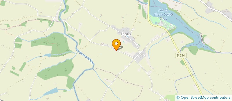 localisation de l'entreprise R'BRUNE  THOUX