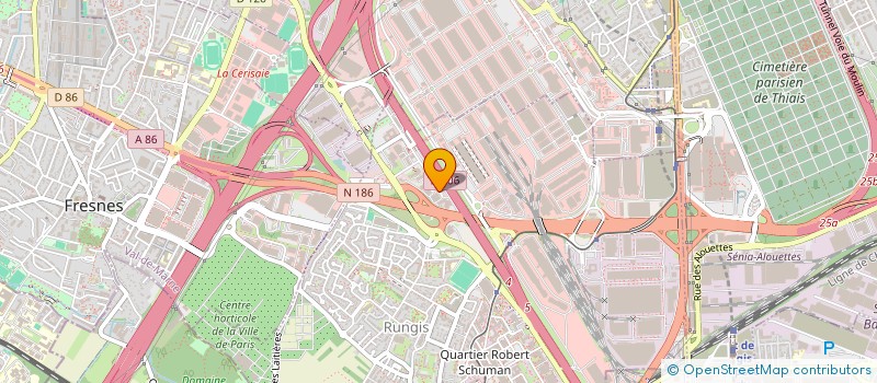 localisation de l'entreprise R & C à IVRY-SUR-SEINE