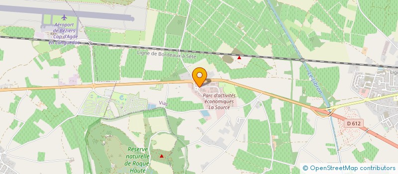 localisation de l'entreprise R.C.  VIAS