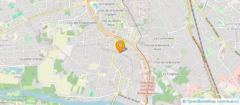 localisation de l'entreprise R&C  ORLEANS