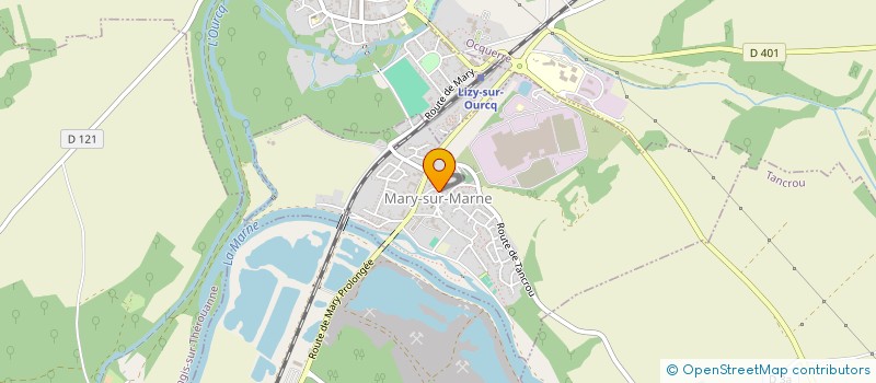 localisation de l'entreprise R.C.A. CONSULTING GROUP à MARY-SUR-MARNE