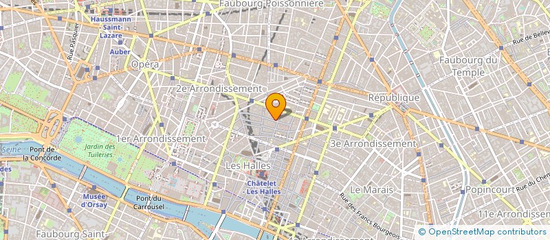 localisation de l'entreprise R.C.A. MENUISERIE  PARIS