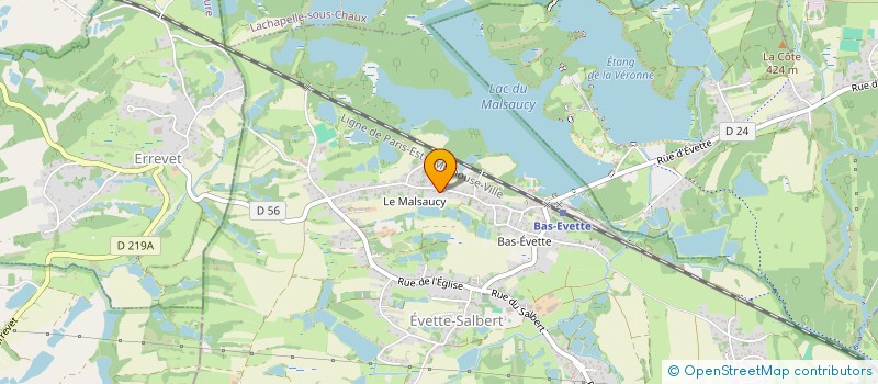 localisation de l'entreprise R.C.B.C  FLEURY