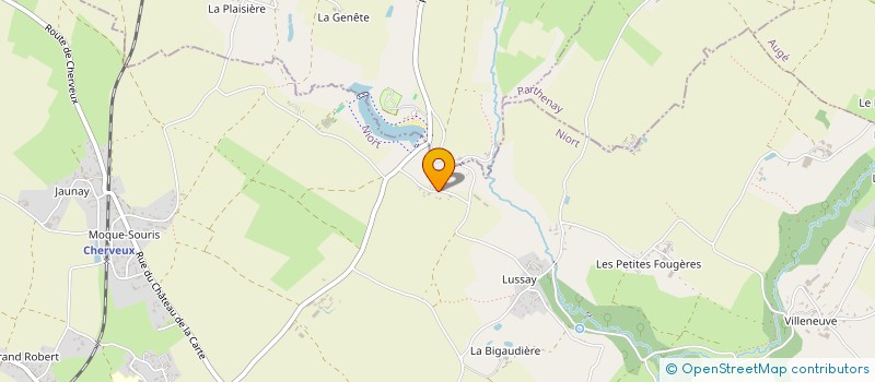 localisation de l'entreprise R.C.B. FRANCE à ECHIRE