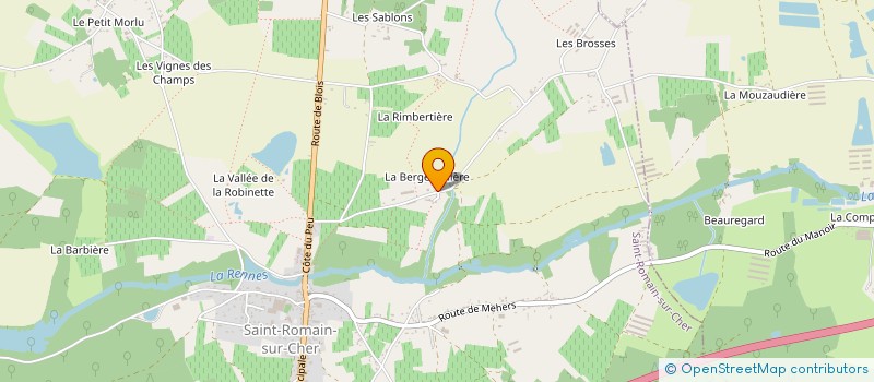 localisation de l'entreprise R C C A  MEHERS