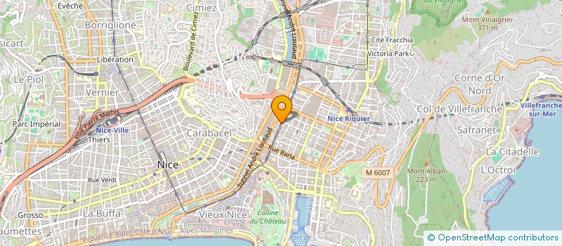 localisation de l'entreprise R & C DESIGN  NICE