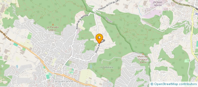 localisation de l'entreprise R.C DISTRIBUTION  CARQUEIRANNE