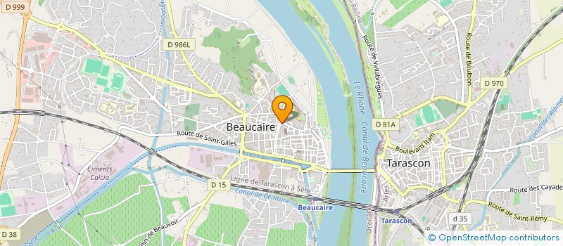 localisation de l'entreprise R.C. FACADES  COMPS