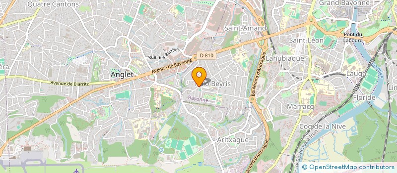 localisation de l'entreprise R.C. HOLDING à BAYONNE