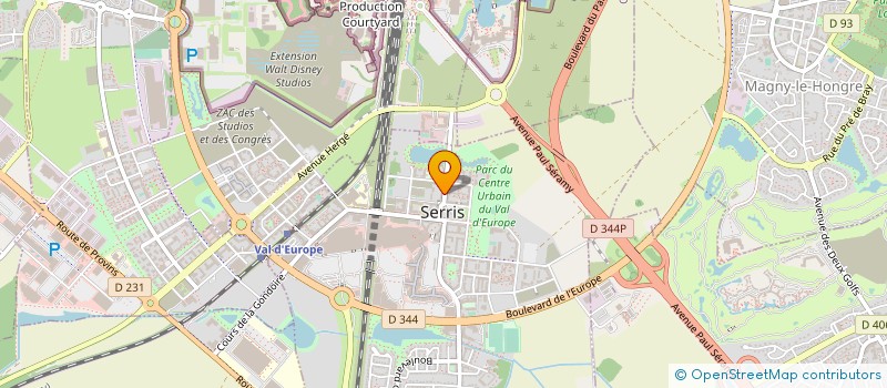 localisation de l'entreprise R & C IMMO  SERRIS