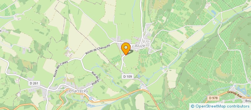 localisation de l'entreprise R.C INVESTISSEMENTS  ALUZE