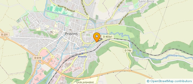 localisation de l'entreprise R.C.N. à PROVINS