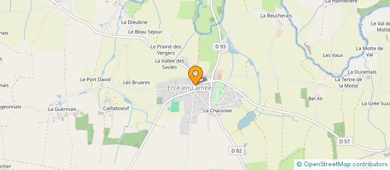 localisation de l'entreprise R.C. NOVATION  ERCE-EN-LAMEE