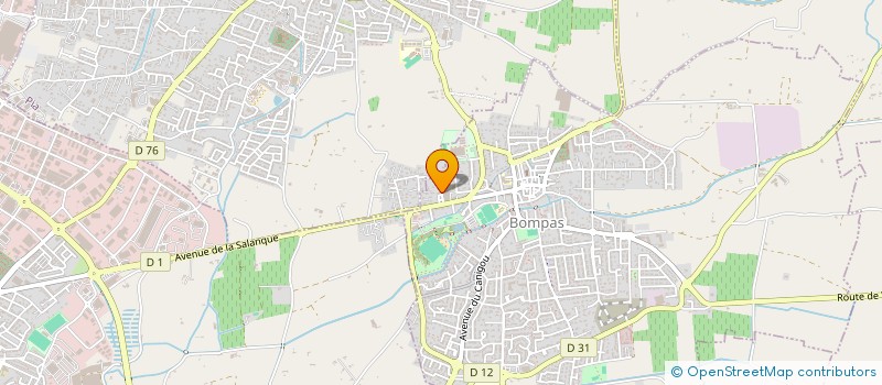 localisation de l'entreprise R.C.P  BOMPAS