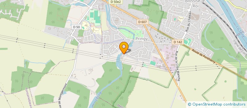 localisation de l'entreprise R.C.S. BATIMENT  PRINGY