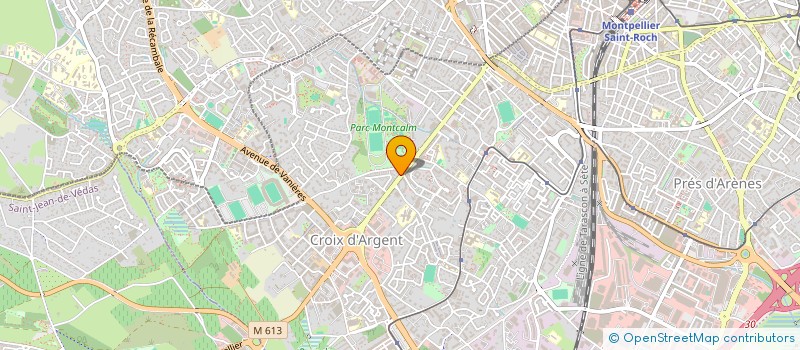 localisation de l'entreprise R.C.S.I à MONTPELLIER