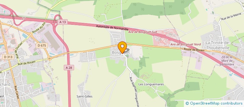 localisation de l'entreprise R-C.S IMMO  BOSGOUET