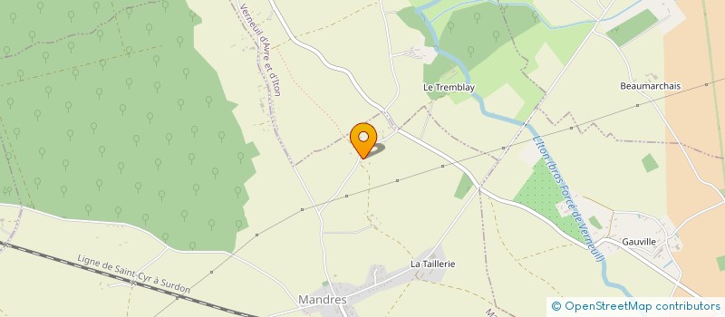 localisation de l'entreprise R.C.T  MANDRES