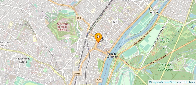localisation de l'entreprise R-CAR PRESTIGE à SURESNES