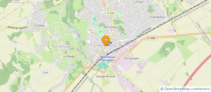 localisation de l'entreprise R CHOCOLAT à MEXIMIEUX