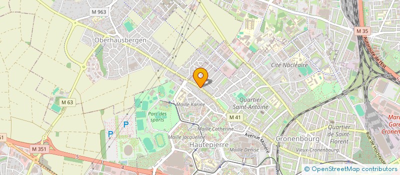localisation de l'entreprise R CLOP' à STRASBOURG