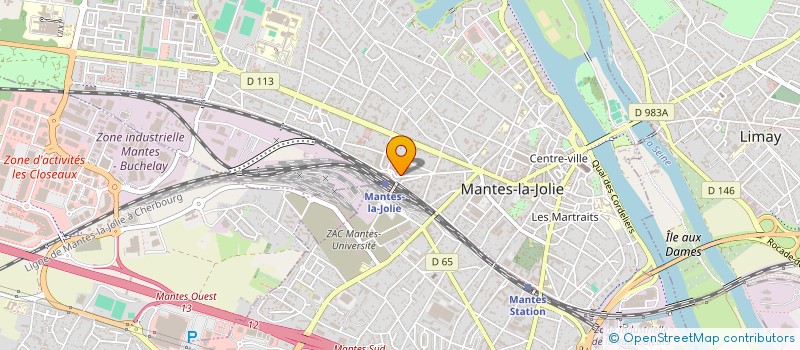 localisation de l'entreprise R COIFFURE  MANTES-LA-JOLIE