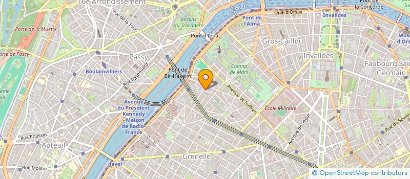 localisation de l'entreprise R COURTAGE  PARIS