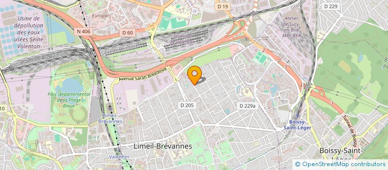localisation de l'entreprise R.COUVERTURE à LIMEIL-BREVANNES