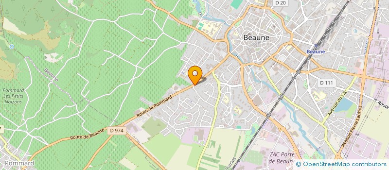 localisation de l'entreprise R.D.AUTOMATISME à BEAUNE