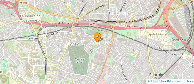 localisation de l'entreprise R.D.C à LILLE