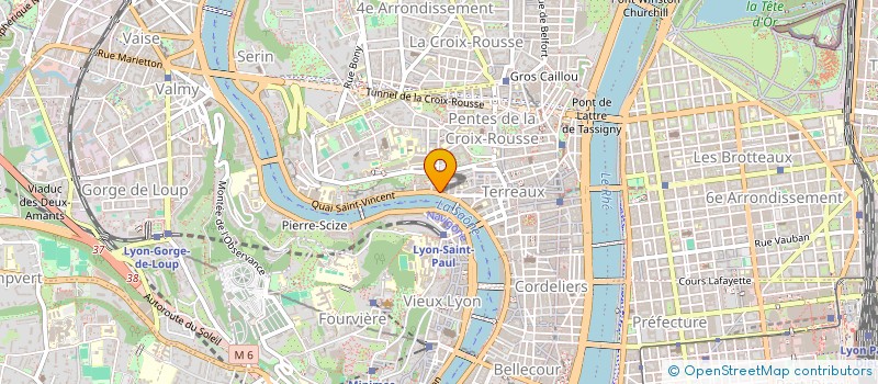 localisation de l'entreprise R.D.C. PLATRERIE PEINTURE à LYON