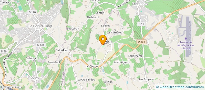 localisation de l'entreprise R.D CONFORT à BAGNOLS