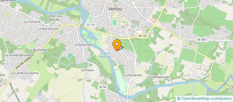 localisation de l'entreprise R&D CONSULT à VERTOU
