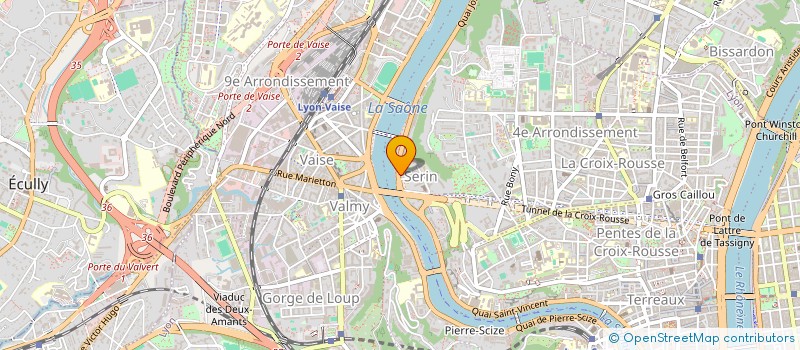 localisation de l'entreprise R&D DIFFUSION  LYON