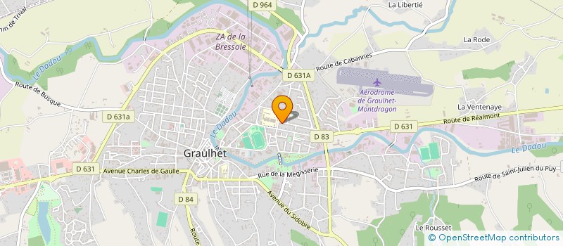 localisation de l'entreprise R&D EQUIPEMENTS à GRAULHET
