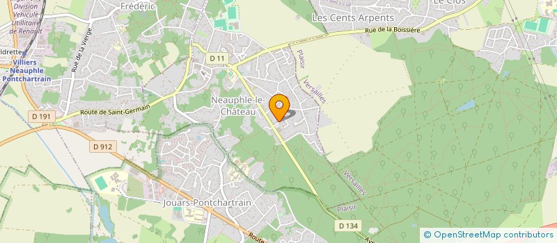 localisation de l'entreprise R D F à NEAUPHLE-LE-CHATEAU
