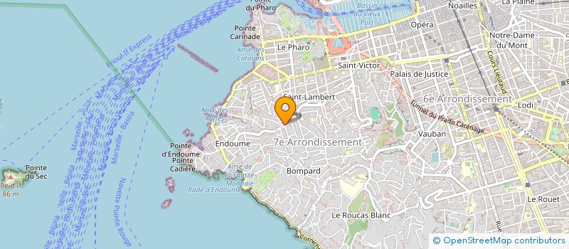 localisation de l'entreprise R&D FOODING à MARSEILLE