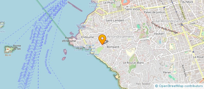 localisation de l'entreprise R D I à MARSEILLE