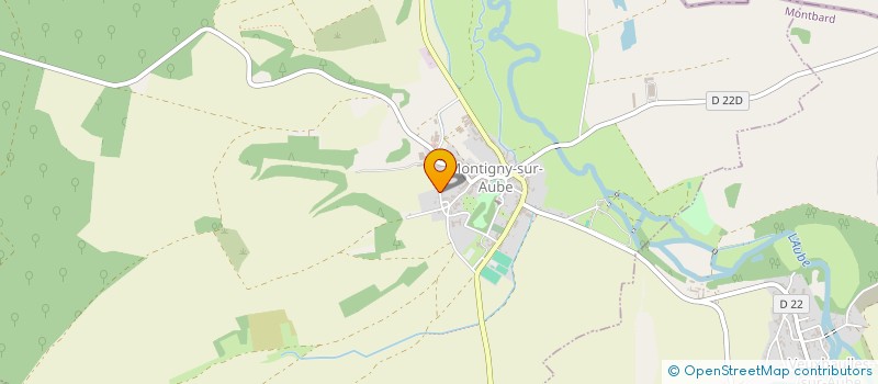 localisation de l'entreprise R.D.I SAS RENGGLI DEVELOPPEMENT IMMOBILIER  MONTIGNY-SUR-AUBE