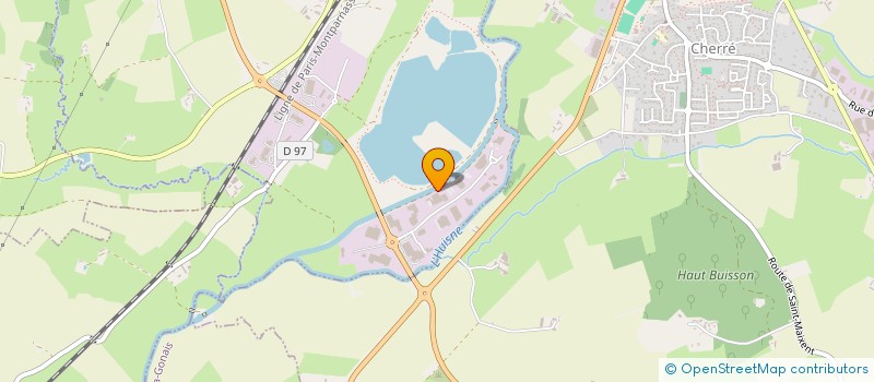 localisation de l'entreprise R.D. IMMOBILIER  LA FERTE BERNARD