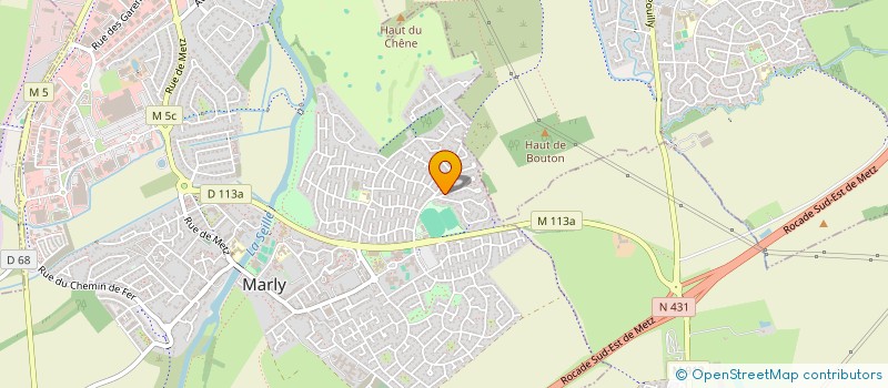 localisation de l'entreprise R.D.K.  MARLY