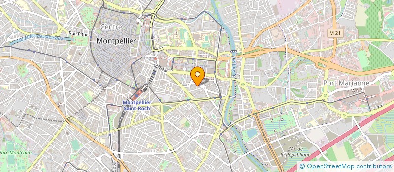 localisation de l'entreprise R.D.L.CONCEPT ET INGENIERIE à MONTPELLIER