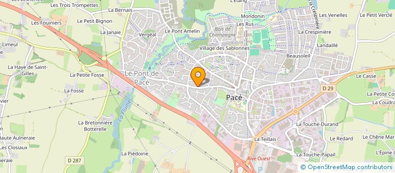 localisation de l'entreprise R&D MARAIS IMMOBILIER à PACE