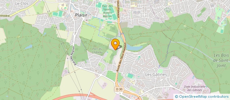 localisation de l'entreprise R.D.T CONSULTING  PLAISIR