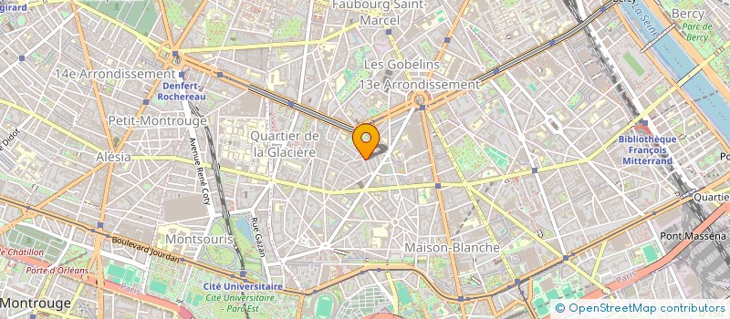 localisation de l'entreprise R.DE GANE à PARIS