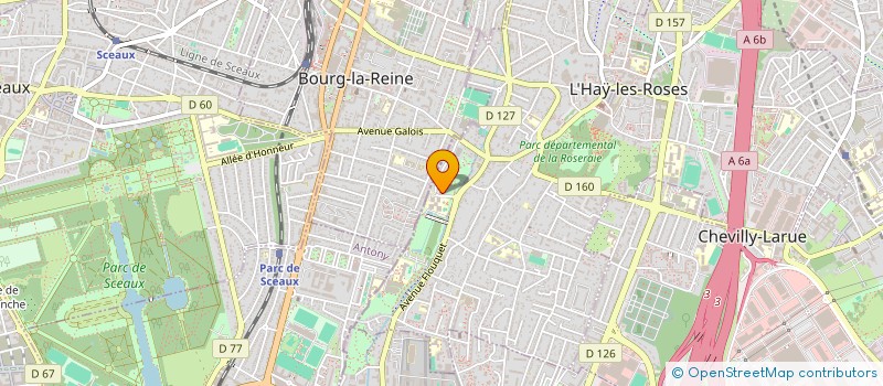 localisation de l'entreprise R'DERIEN  L'HAY-LES-ROSES