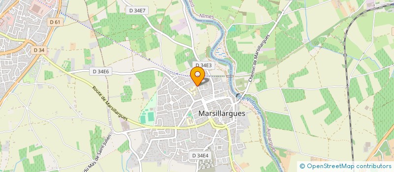 localisation de l'entreprise R DESIGN ARCHITECTURAL à MARSILLARGUES